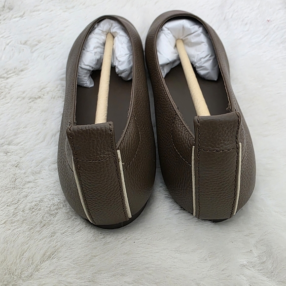 NEW Everlane The Day Glove Cocoa Brown Leather Ballet Flat 6.5 - Picture 7 of 13